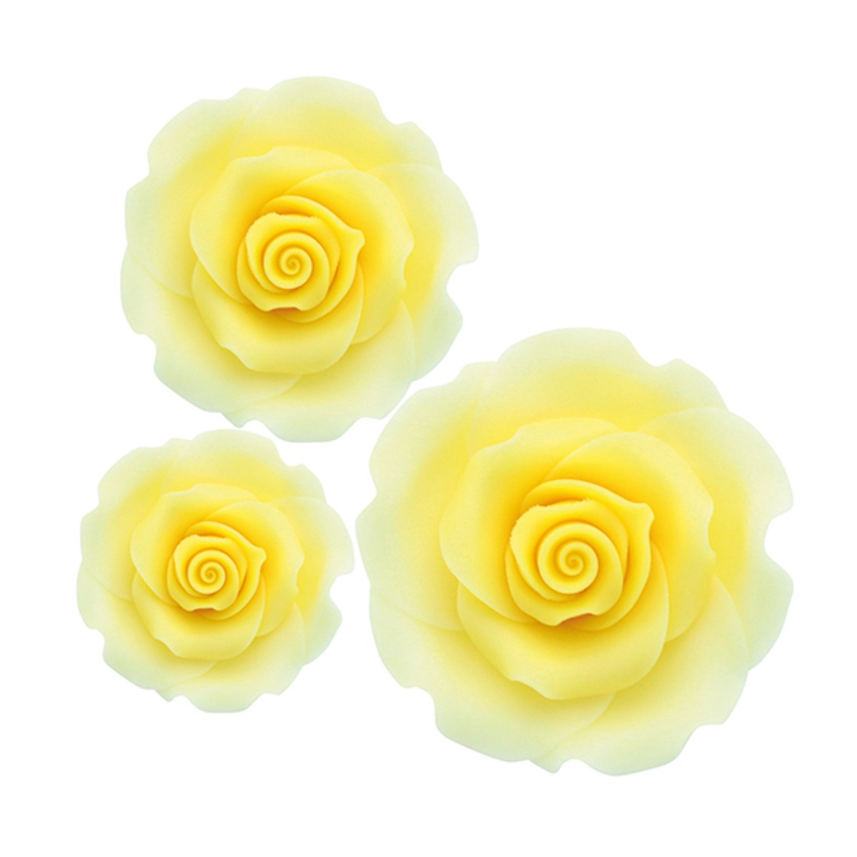 SugarSoft® Roses Edible ASSORTED SIZES CHOOSE A COLOUR