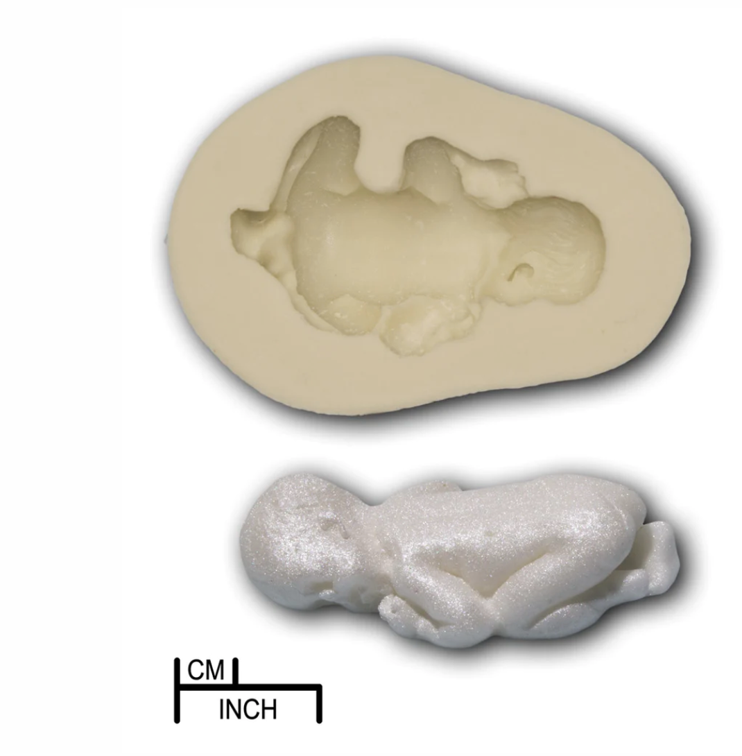 Sleepy baby undressed By DPM Mould