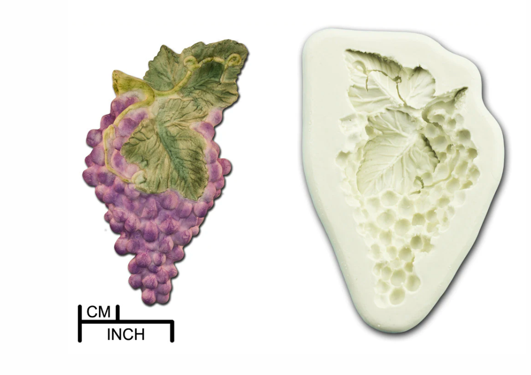Grapes with Leaves DPM Mould
