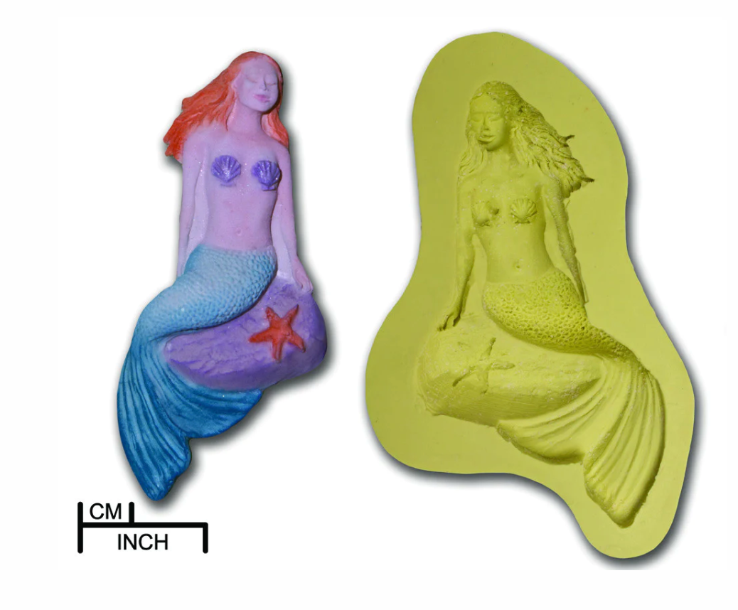 Mermaid- Large Mould By DPM