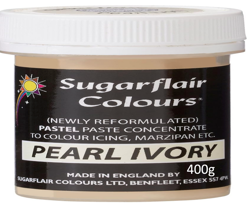 Sugarflair  PASTEL  Paste  - 400g  CHOOSE A COLOUR