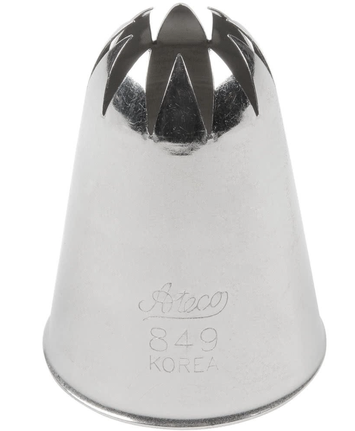 Ateco 849 Closed Star Piping Tip