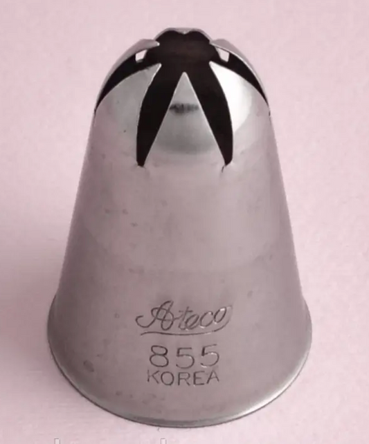 Ateco Closed Star Decorating Large Tip #855