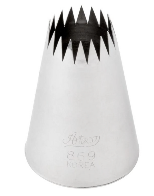 Ateco 869 French Star Piping Tip