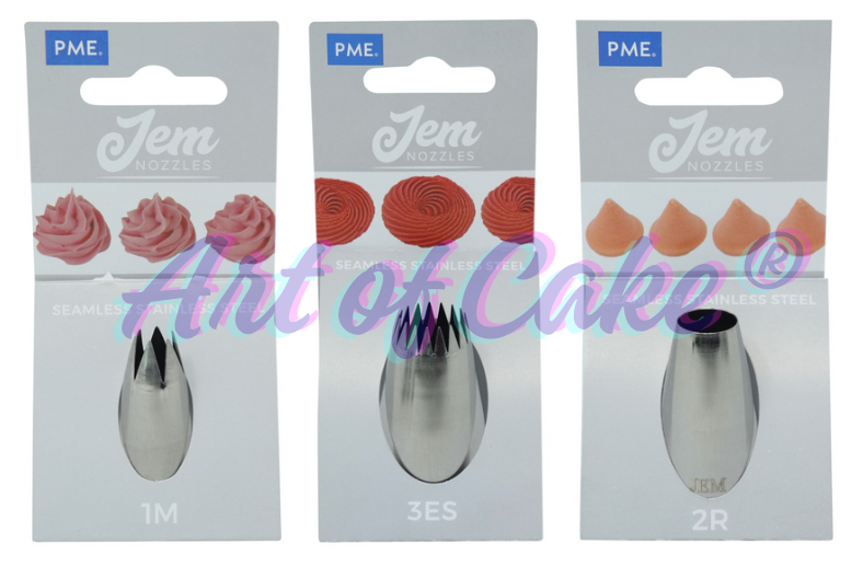 PME Nozzles set of 3 ( 1M, 3ES & 2R)