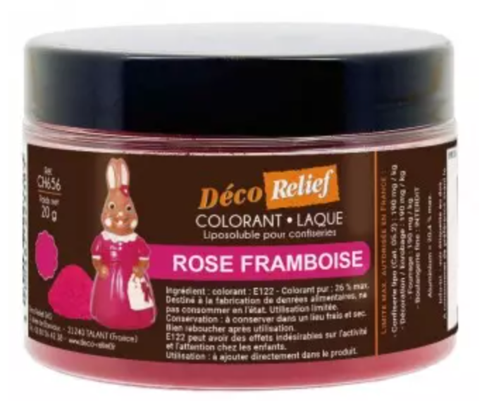 DECO RELIEF COLOUR -- CHOCOLATE (Fat Soluble ) CHOOSE A COLOUR
