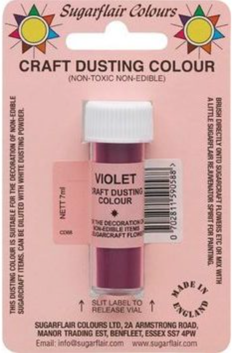 Sugarflair Craft Dusting -275ml CHOOSE A COLOUR