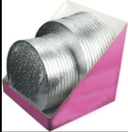 Drum Cake Board (12mm Thick- PACK OF 25) CHOOSE A SIZE AND SHAPE