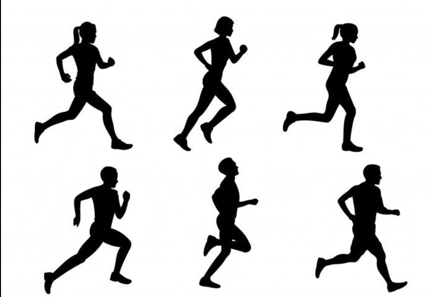 * Runner Silhouette Set by Patchwork Cutters