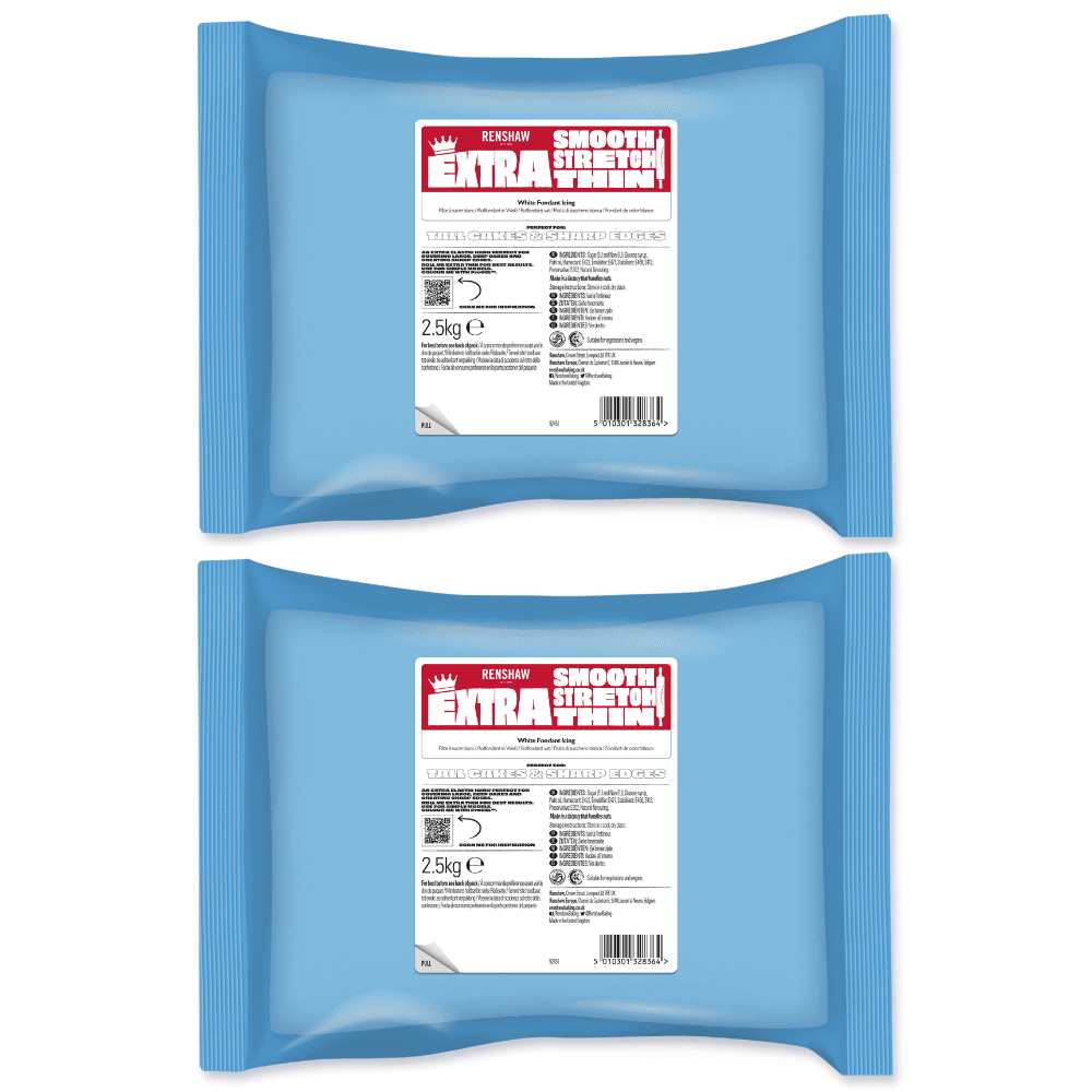 RENSHAW EXTRA 1KG Ready to Roll Icing- CHOOSE A COLOUR & SIZE