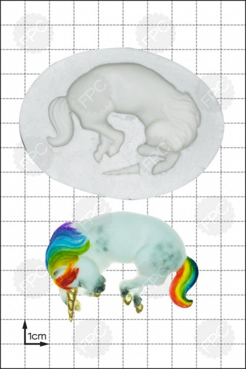 Sleeping Unicorn' Silicone Mould C241