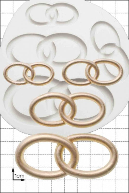 'Wedding Rings' Silicone Mould C227
