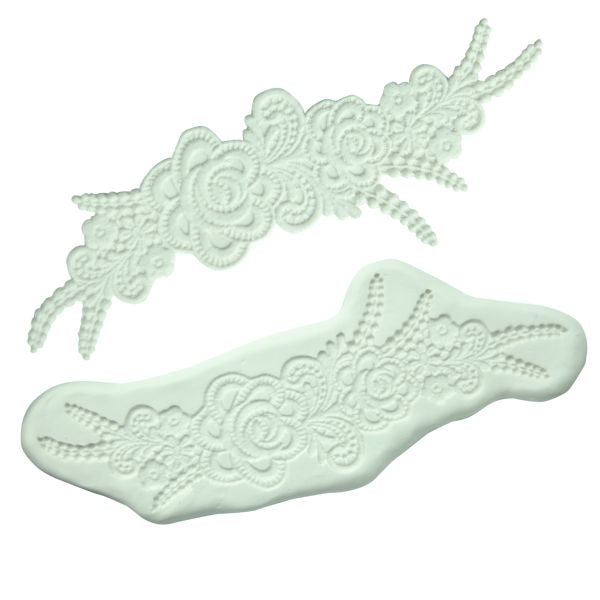 Embroidery Lace Maker Mould - Lace Large Rose Motif