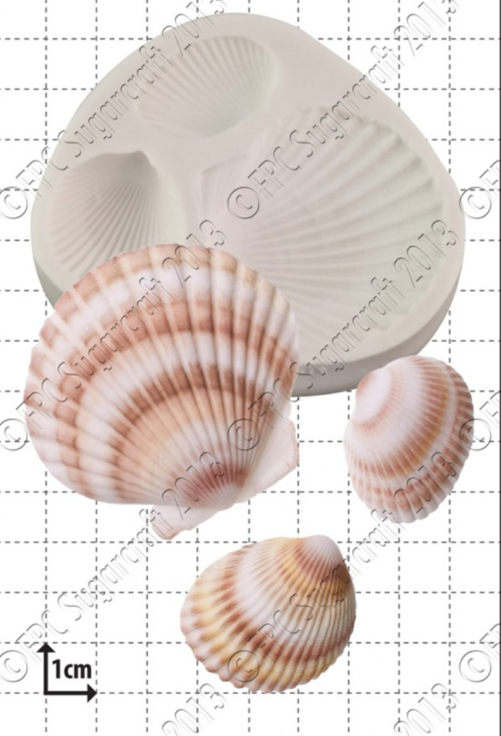 Large Shells Silicone Mould By FPC
