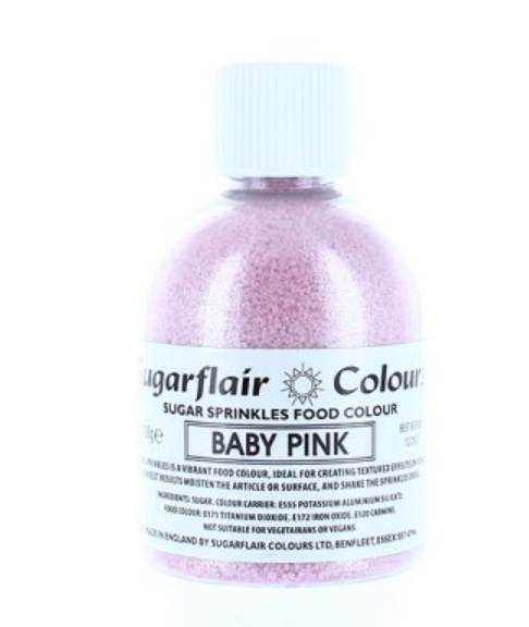 SUGARFLAIR Sprinkle - 100g- CHOOSE A COLOUR