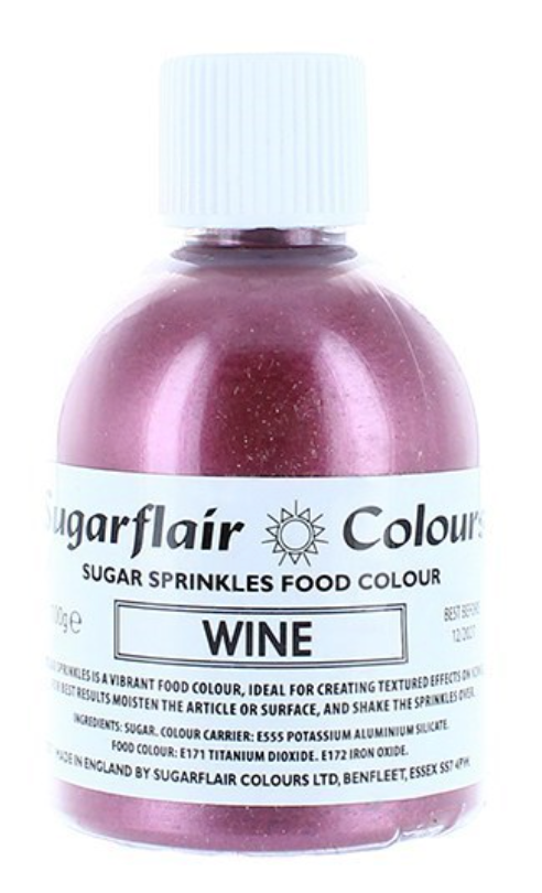 SUGARFLAIR Sprinkle - 100g- CHOOSE A COLOUR