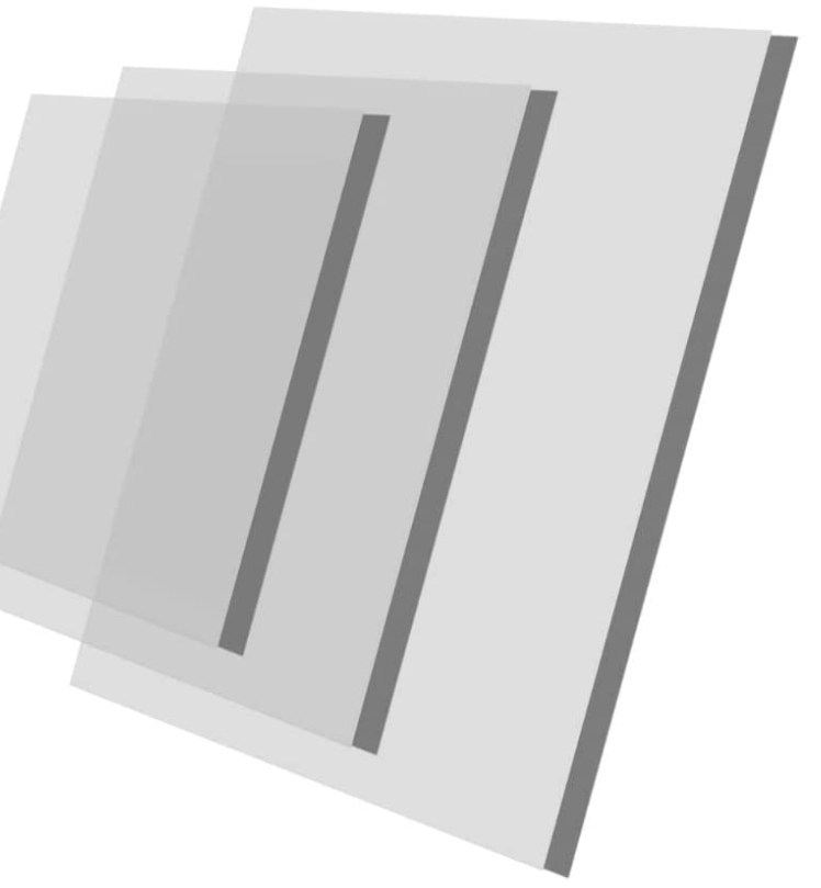 GANACHING Plates -Acrylic (Set of 2-Plates) CHOOSE A SIZE