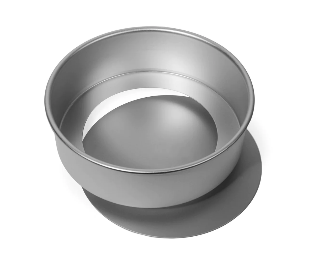 Silverwood 8X2 1/4 INCH ROUND DEEP SANDWICH TIN WITH LOOSE BASE 36083