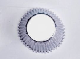 Mini Baking cases Silver 45/pk BC715