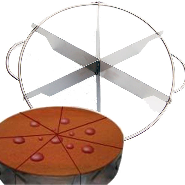 Stainless Steel 6 Portion Cakes slicer
