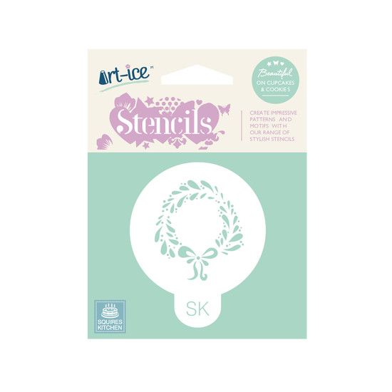 SK Stencil Round Celebration Dove CC05B006-01