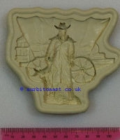 Cowboy and wagon DPM Mould