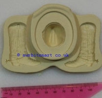 Cowboy Hat and Boots DPM Mould