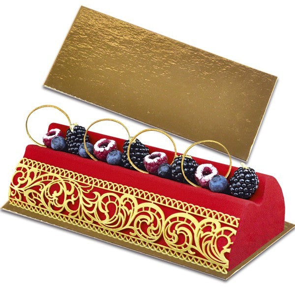 Gateau Card - Gold 39x 10cm Pack of 10 #DR-PLSB39