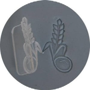 * Acrylic designer embosser -Wheat and bread #ACEM-HC02