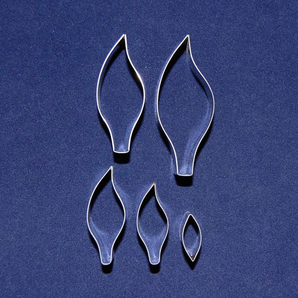 Small Poinsettia-Cutter Set of 5 FC 98S