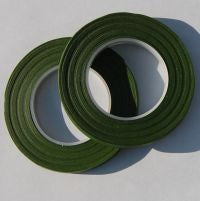 Hamilworth  Floral Tape  Dark Green -FULL  Width (12mm)  (1 reel / pk)