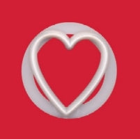 * Heart set of 3 medium FMM