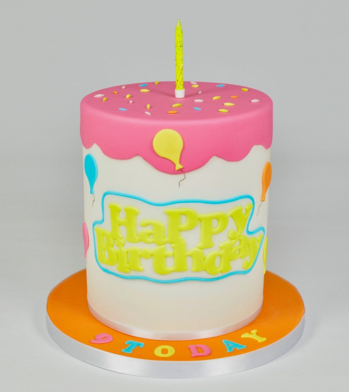 Curved Words - Happy Birthday-FMM