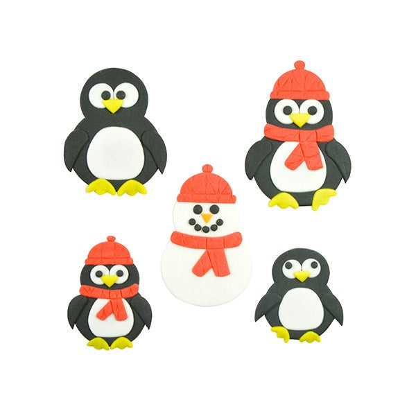 Mummy & Baby Penguin Cutter Set-FMM