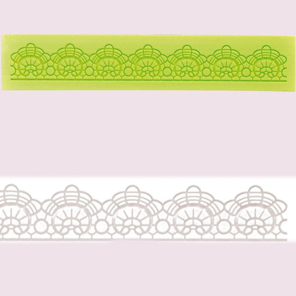 * Silicone Lace Cake Mat Arabesque Fresco # OIL407