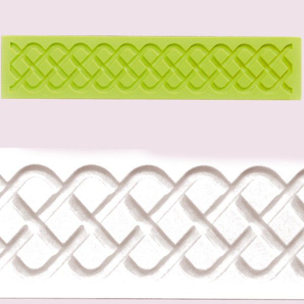 * Silicone Lace Cake Fresco Medieval Shoelace #OIL449