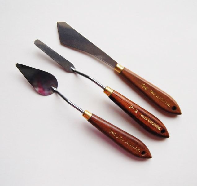 Paint Palette Knife Set No 2 (Set of 3) #LP71