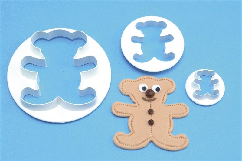 PME Teddy Bear Cutter set3-#-TB501