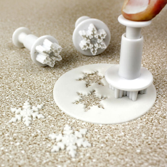 PME Snowflake Plunger Cutter Set/3 -PME #SF709