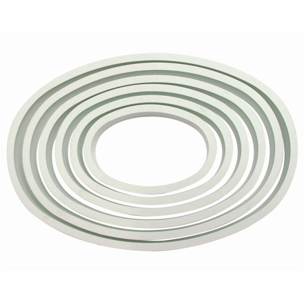 PME Plastic Ovel Cutter 6/set -PME - PNO3