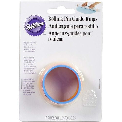 ROLLING PIN GUIDE RINGS for 40mm thick rolling pins 1907-1010