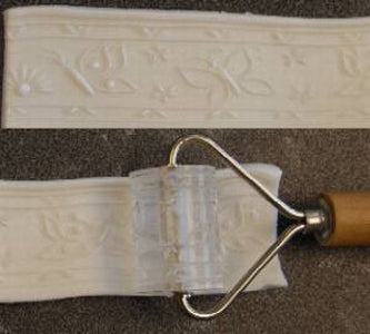 * Acyclic Designer ribbon roller #RP3.5-07- Butterflies