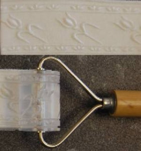 * Acyclic Designer ribbon roller #RP3.5-08 -11tulips