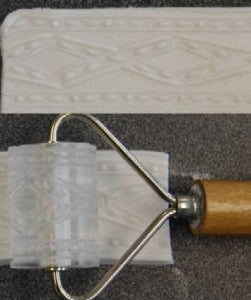 * Acyclic Designer ribbon roller #RP3.5-11Diamond design