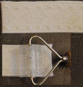 * Acrylic Designer ribbon roller #RP3.5-12 Snowflakes