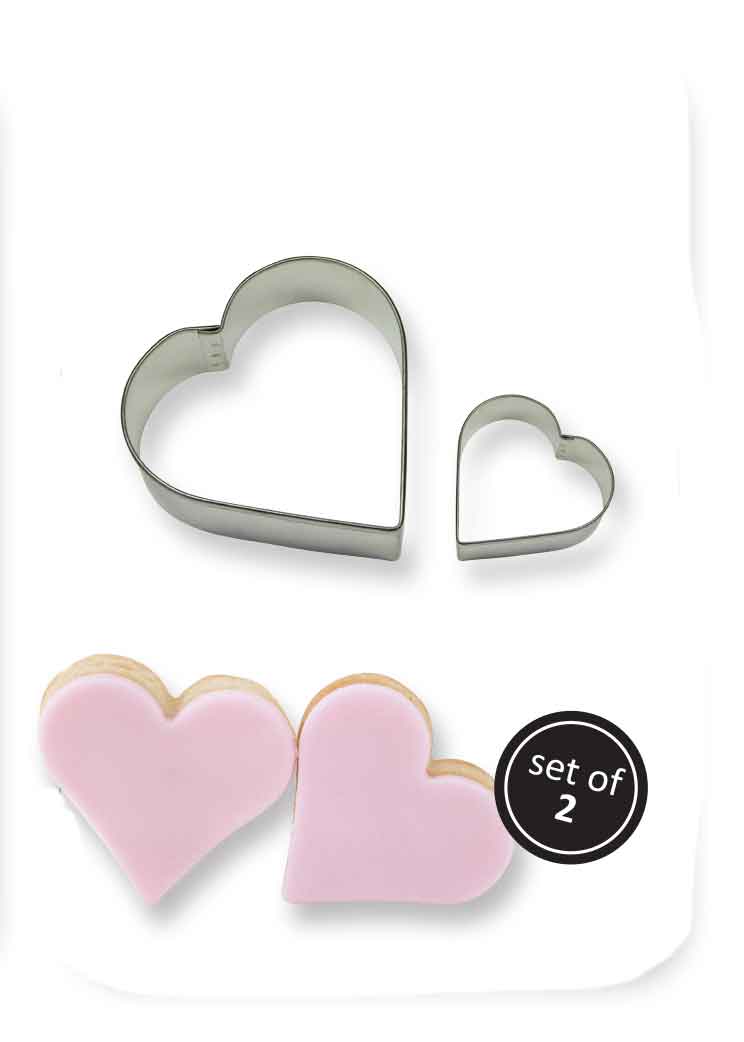 PME Cookie & Cake Heart Cutter (Set/2) PMESC606
