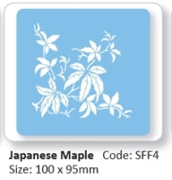 Stencil Japanese Maple