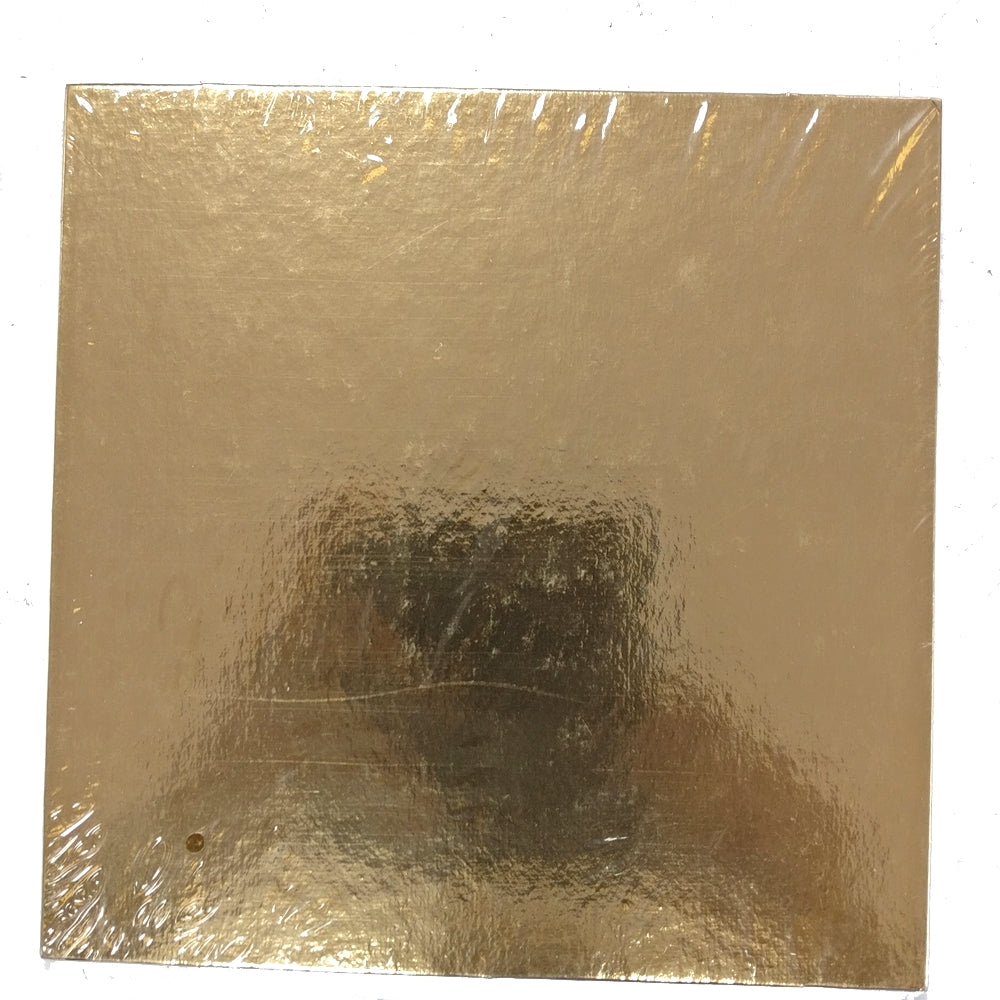 Square Gateau Card - Gold 18 x18cm Pack of 10 #DR-PLAC01