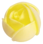 Medium Edible Wafer Rose - Yellow  WE21YE