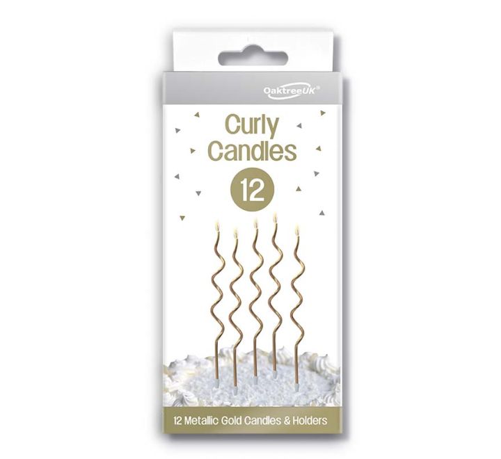 Curly Candles-CHOOSE A COLOUR